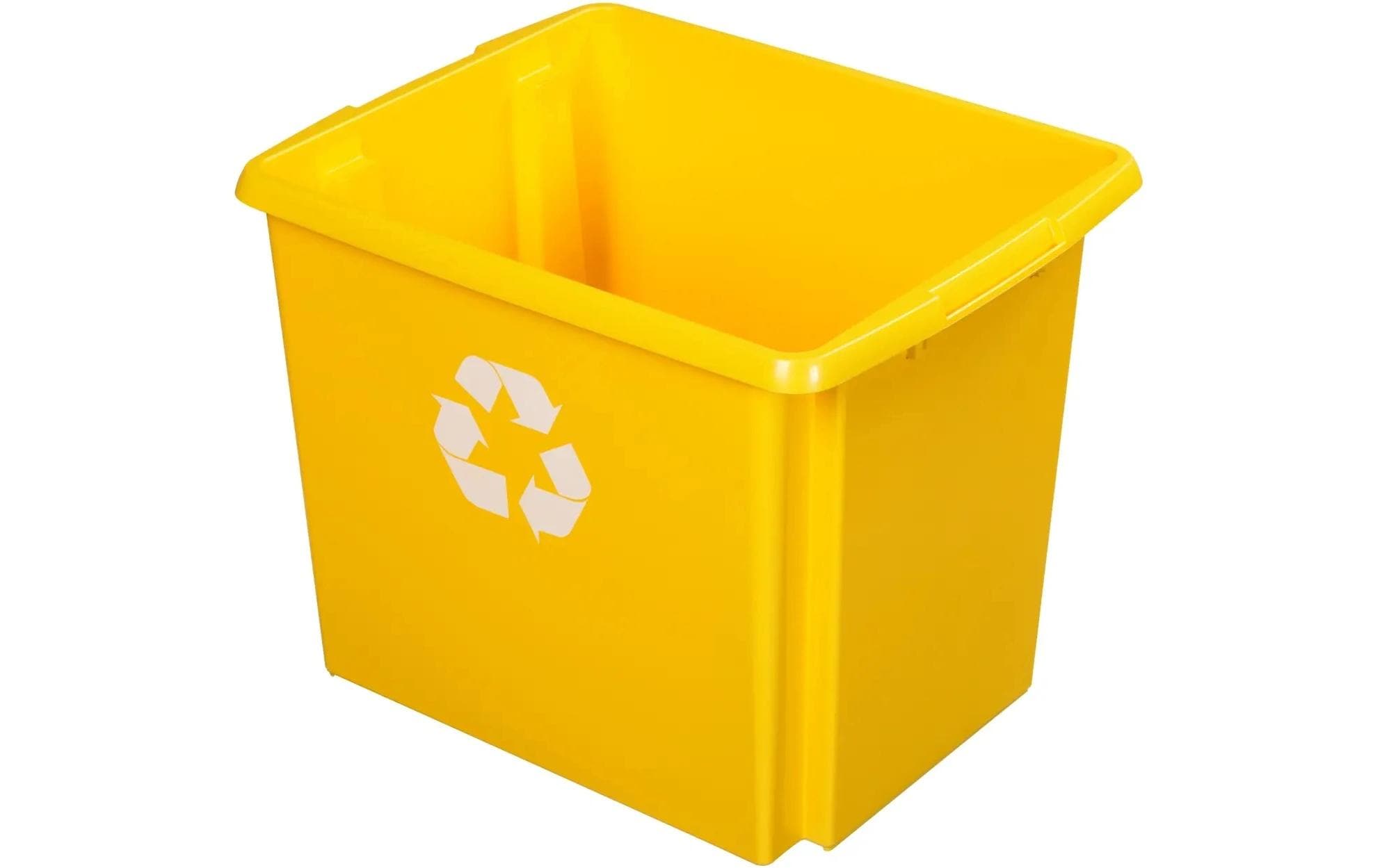 Recyclingeimer Nesta 45 l, GelbRobuste Recycle-Box