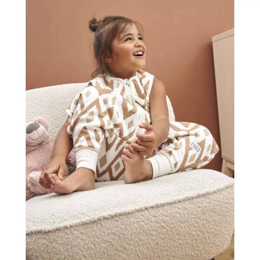 MEYCO Winterschlafsack Jumper Ikat Sand