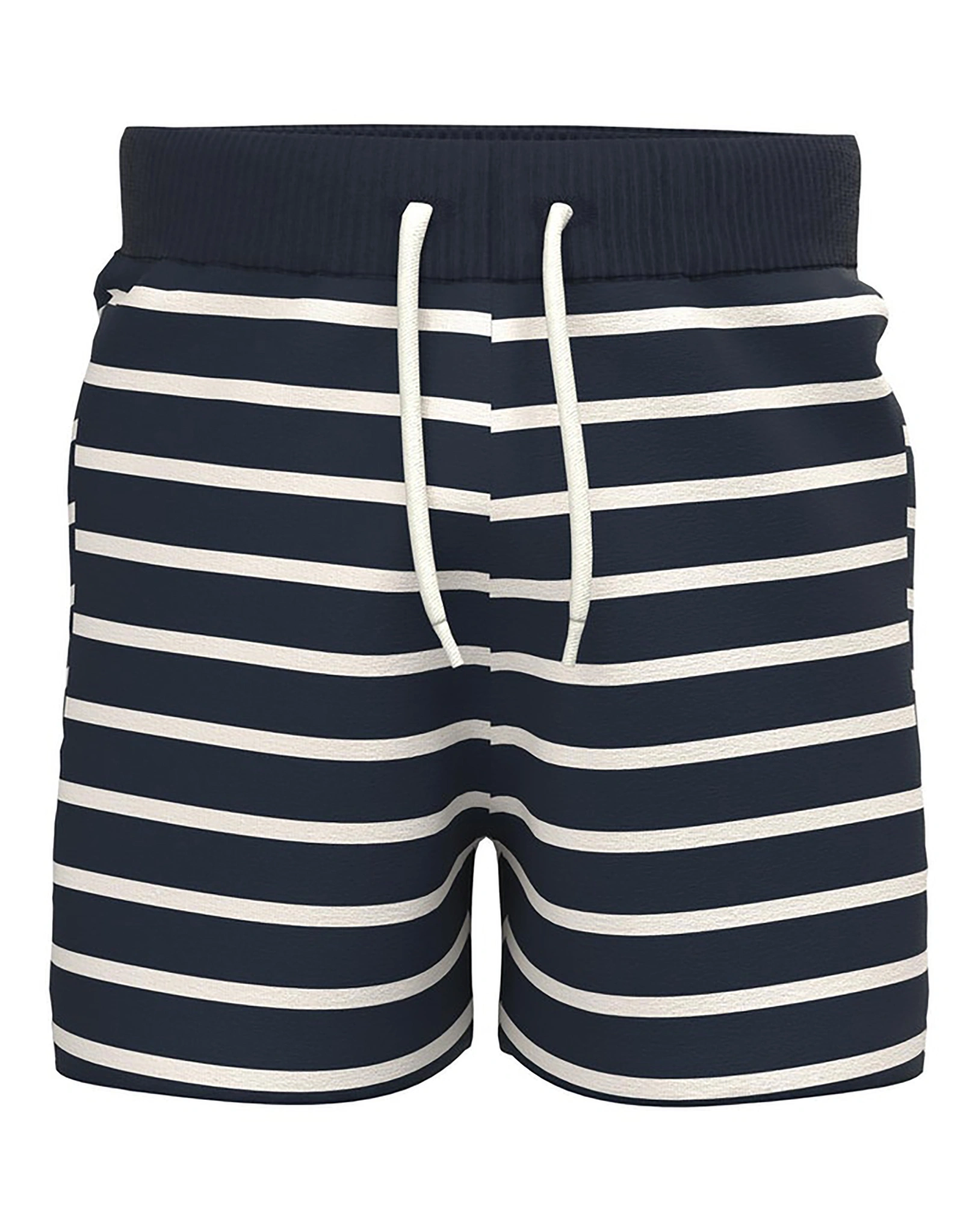 Sweatshorts NMMJESSE gestreift in dark sapphire