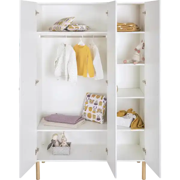 3-türigiger Schrank, Melody White