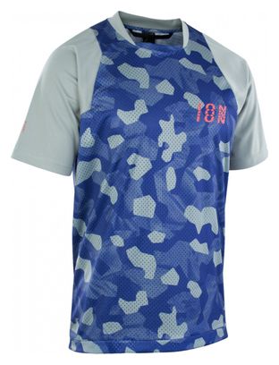 Maillot Manches Courtes ION Scrub Bleu / Vert