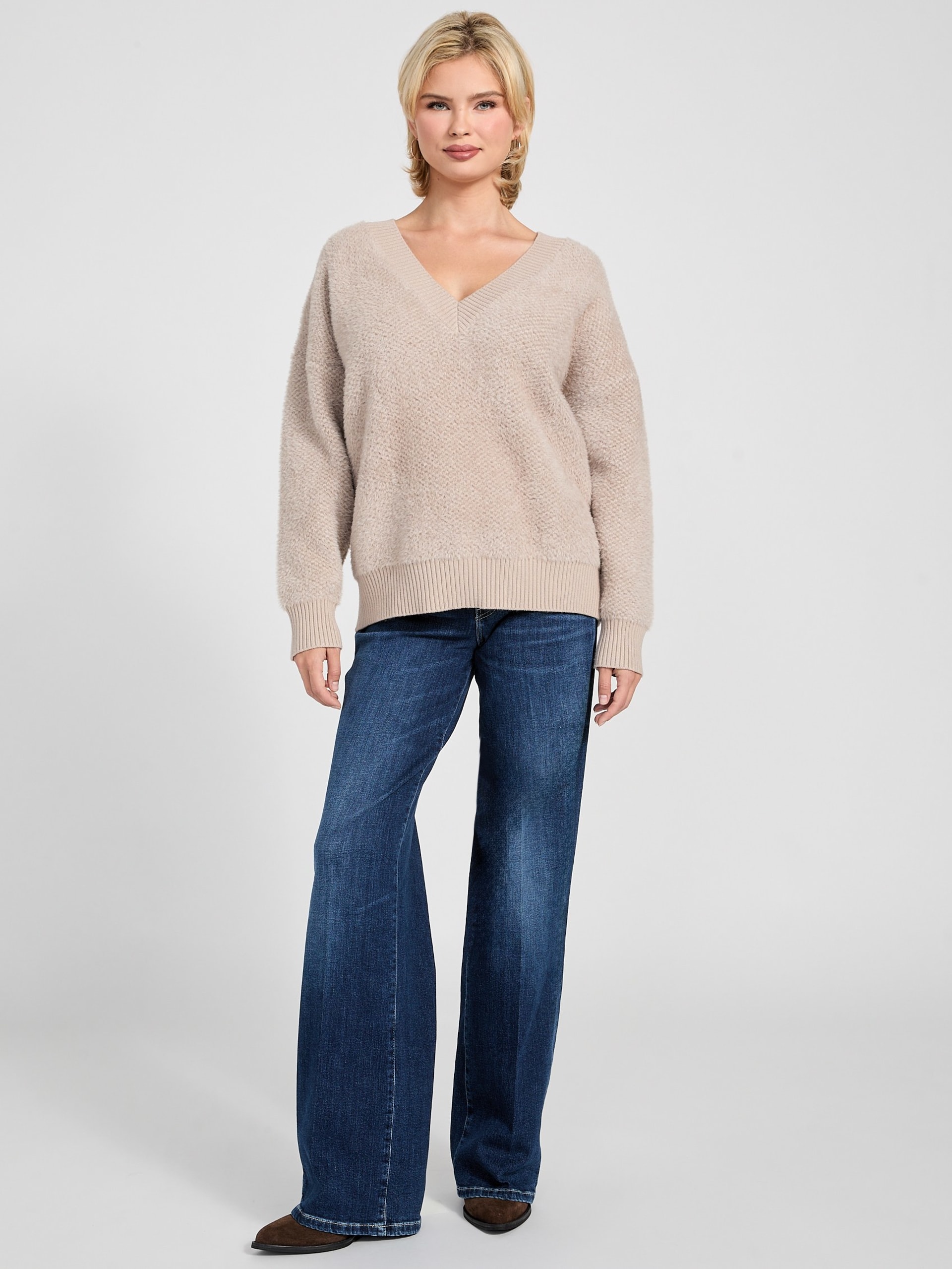 Suéter felpudo oversized Lydia