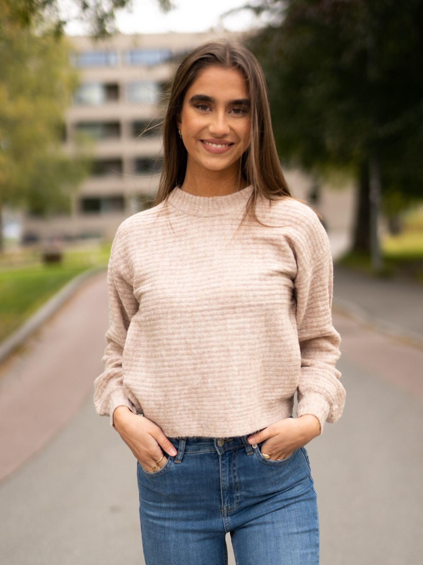 Amara Long Sleeve Rib