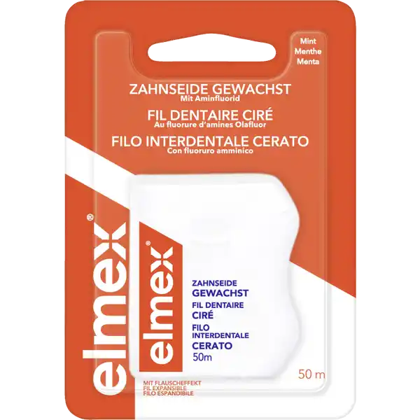 Zahnseide gewachst