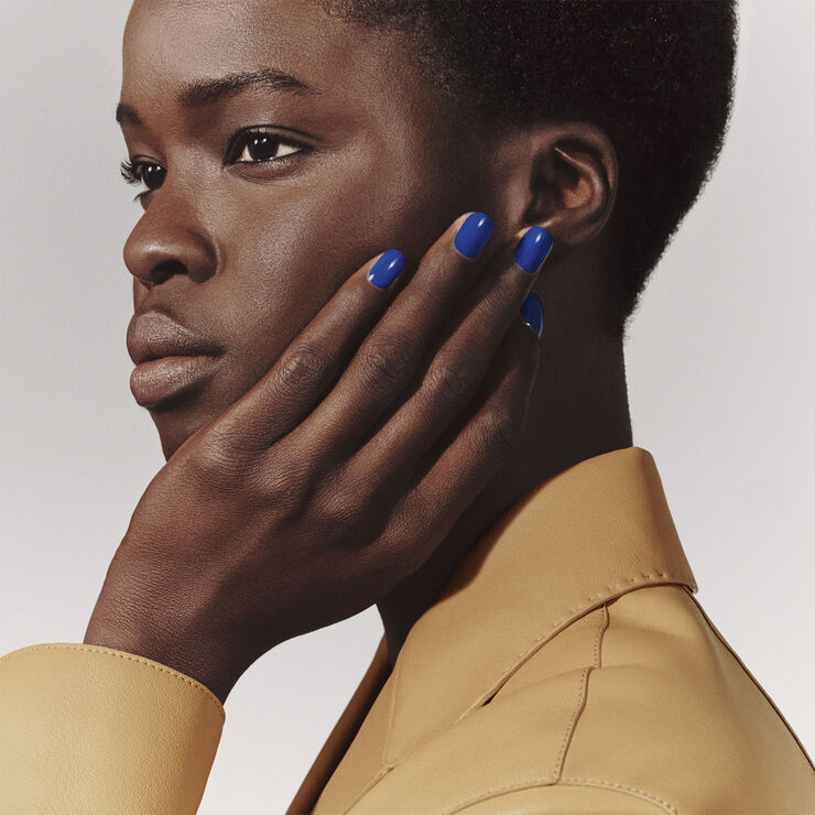 HERMÈS Les Mains Hermès, enamel polish, limited edition, Bleu Electrique
