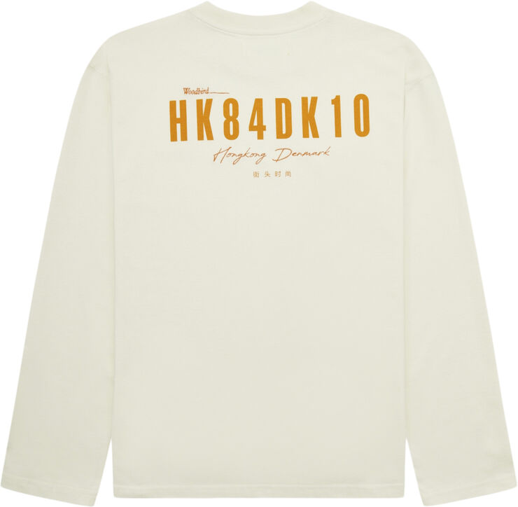 Woodbird WBJouls 8410 L/S Tee Off white