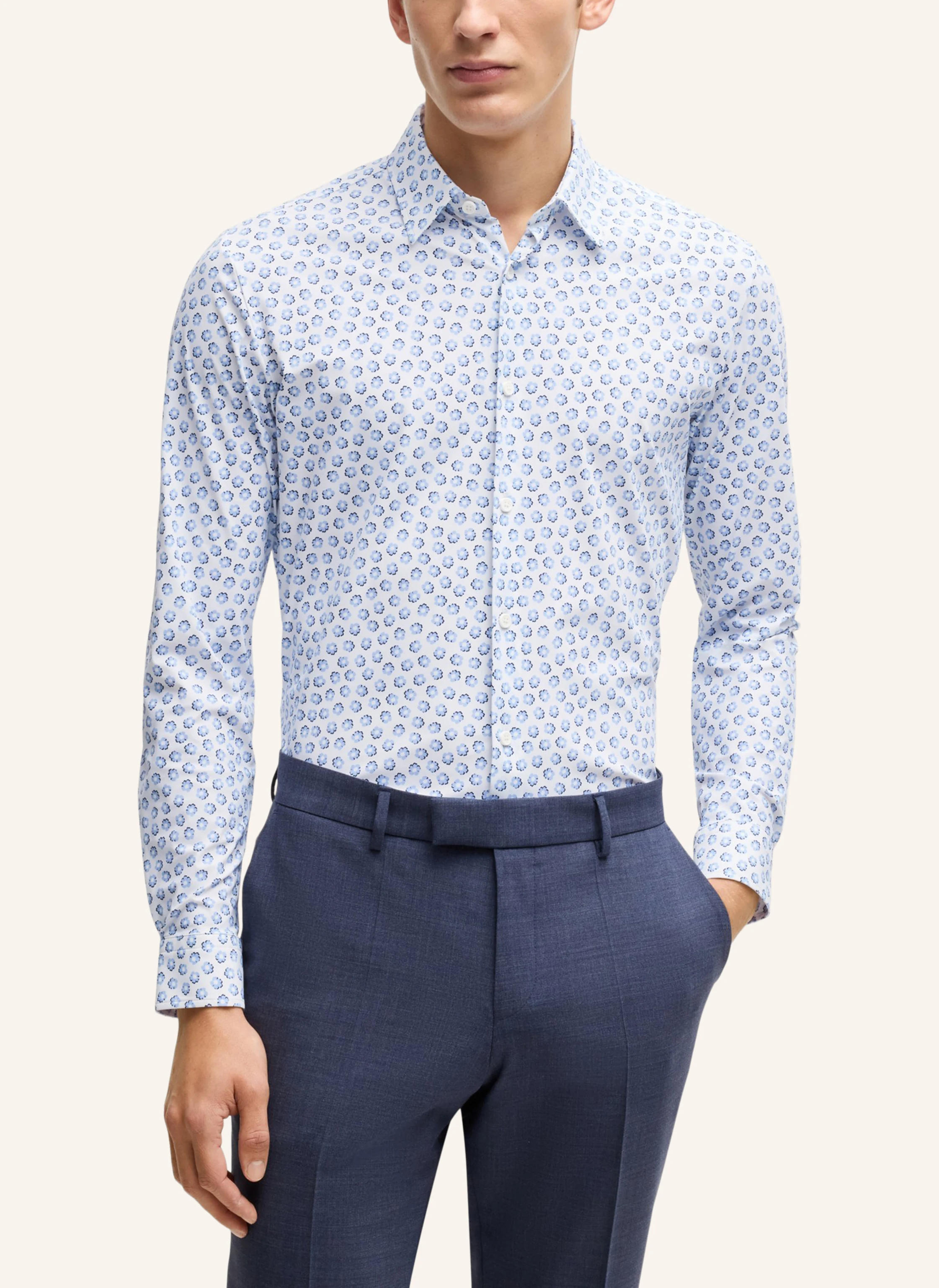 BOSS Casual Hemd P-ROAN-KENT-C1-233 Slim Fit