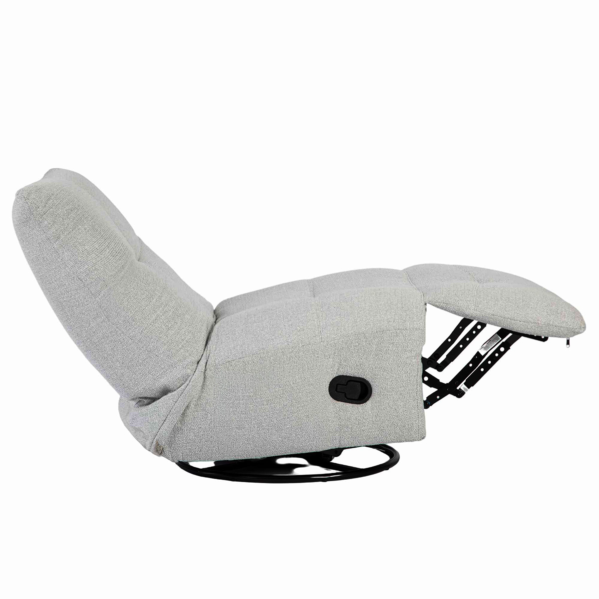 Fauteuil relax Crazy Licht grijs