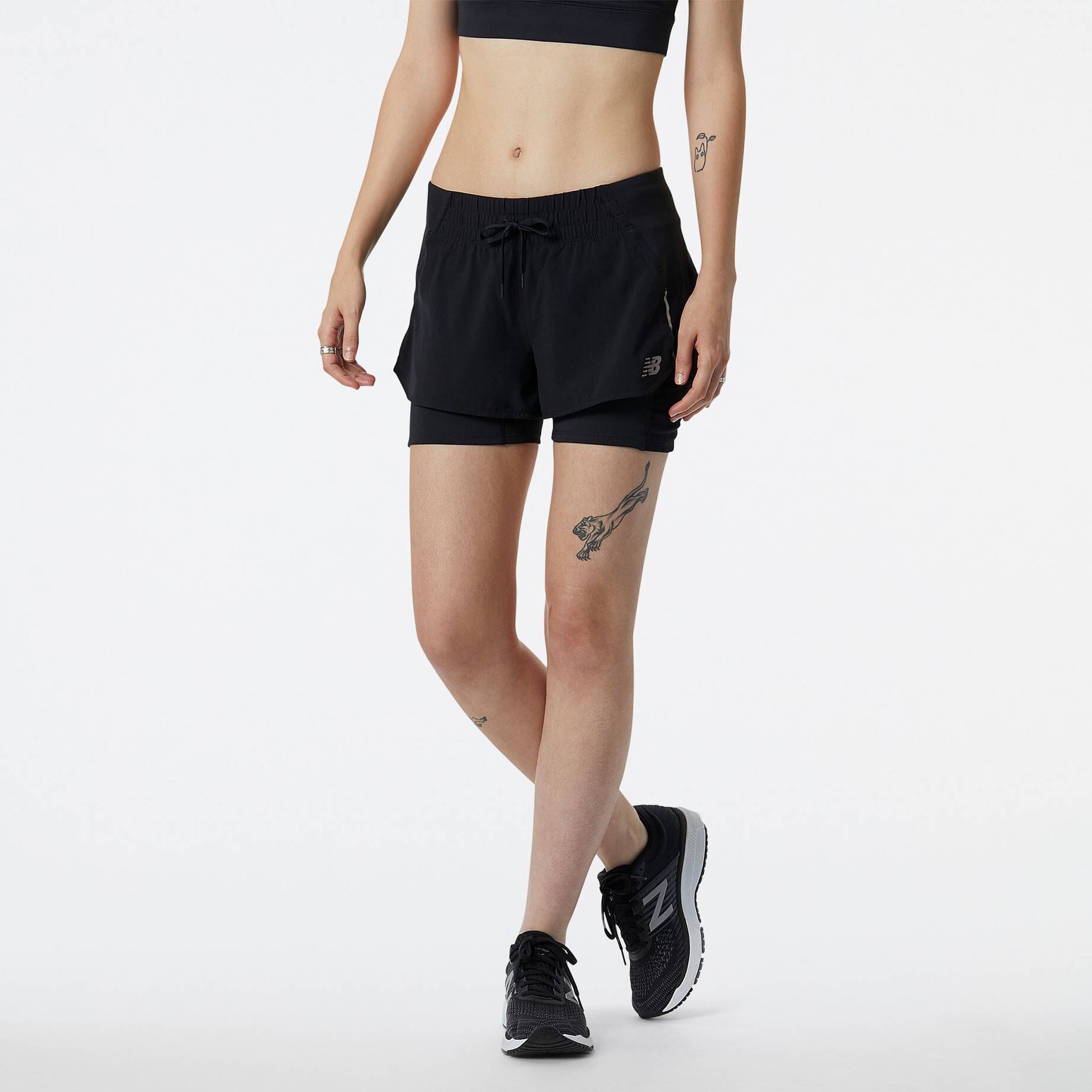 new balance| Damen Laufshorts