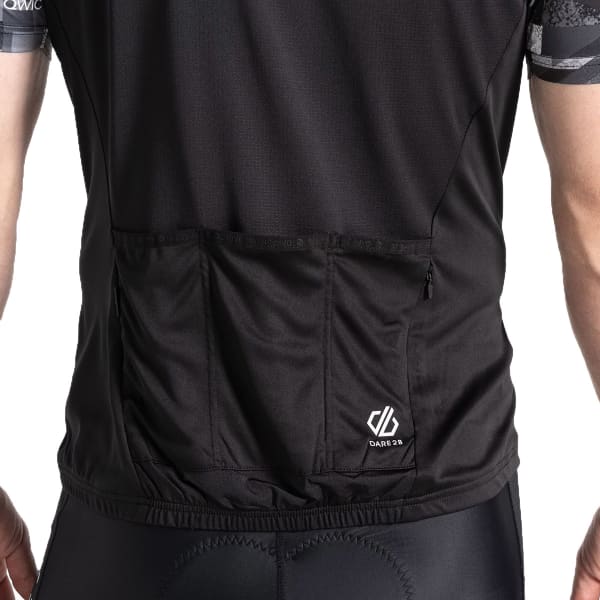 Maillot vélo DARE 2B RIDING JERSEY BLACK/BLACK SHIFT