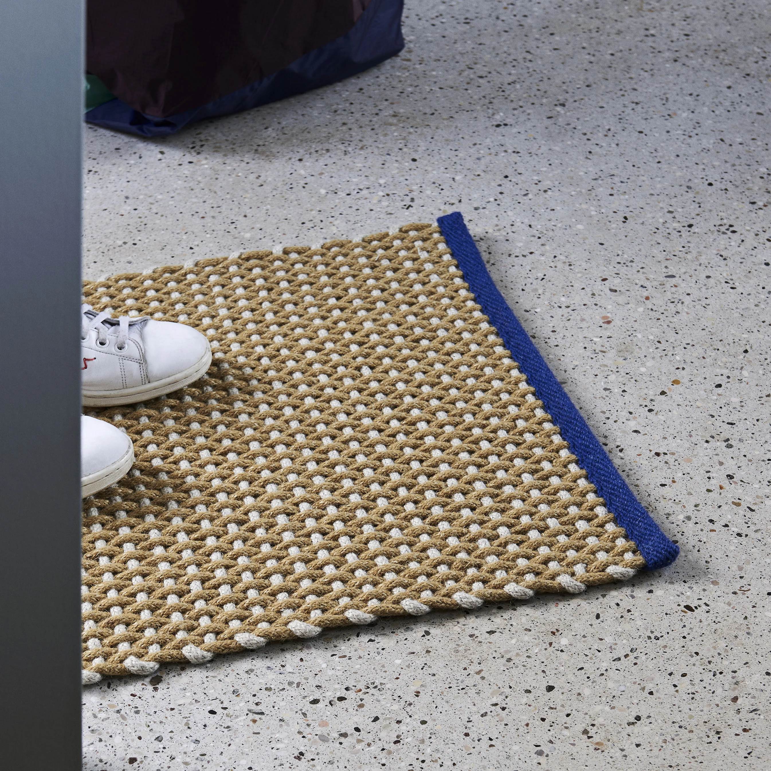 Tapis tissu | Jaune