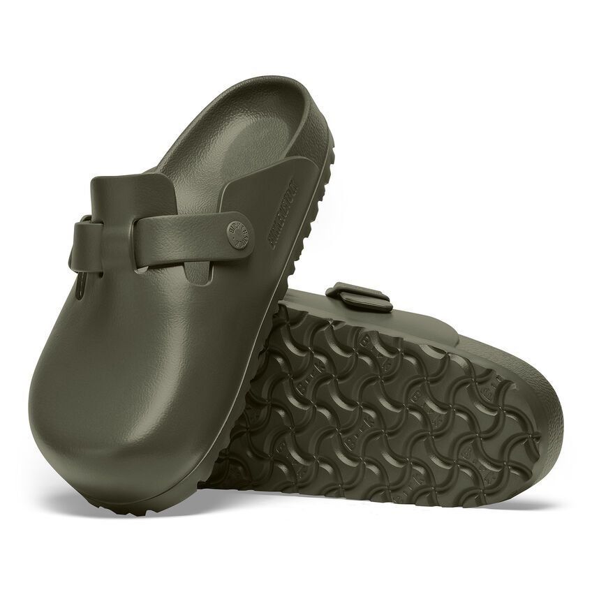 Birkenstock Sandale Boston EVA Narrow Fit - Vert