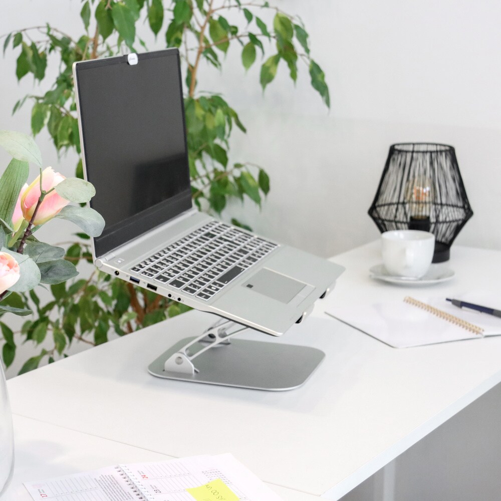 Laptopunterlage LAPTOP STAND Aluminium hjh OFFICE