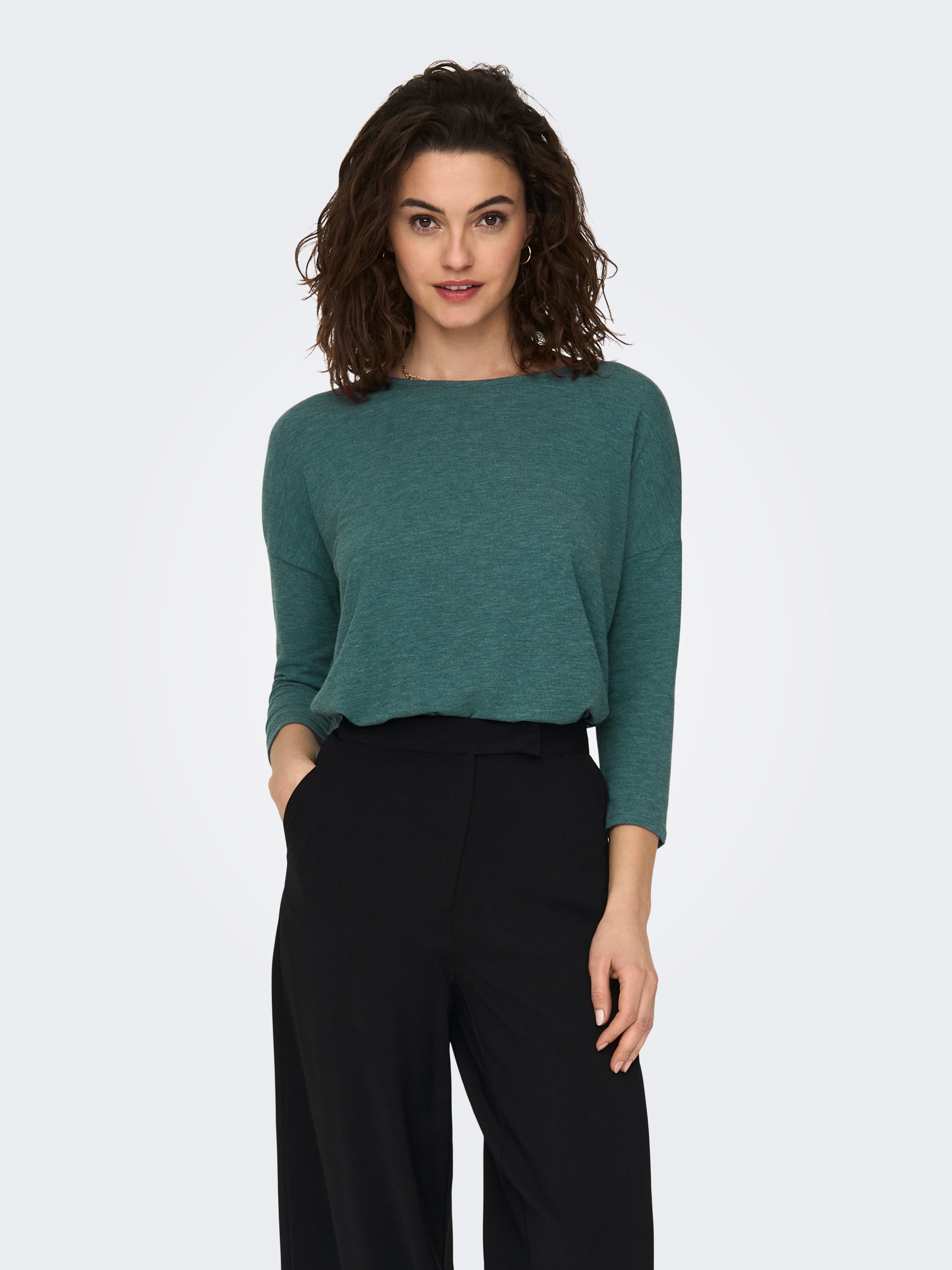ONLGLAMOUR Top Deep Teal
