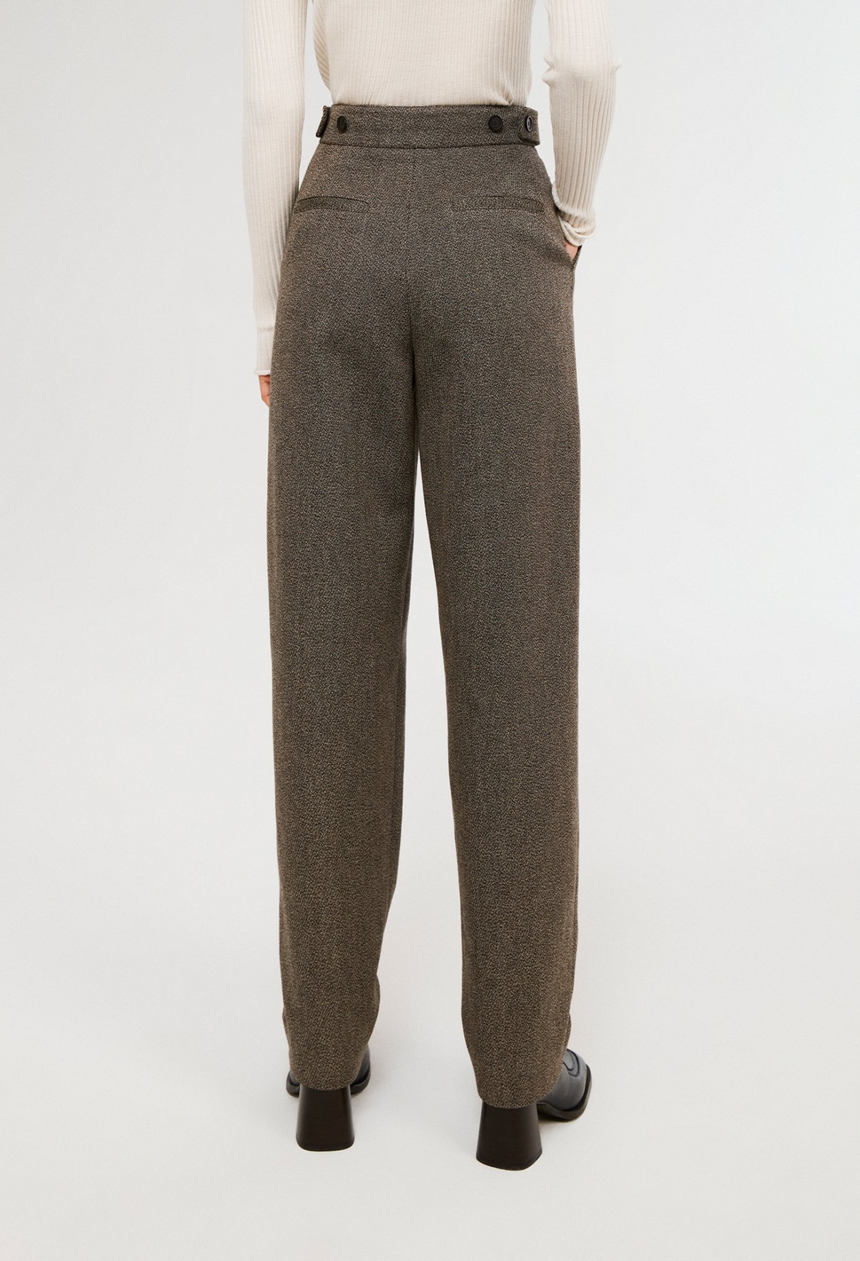 Pantalon &agrave; pinces