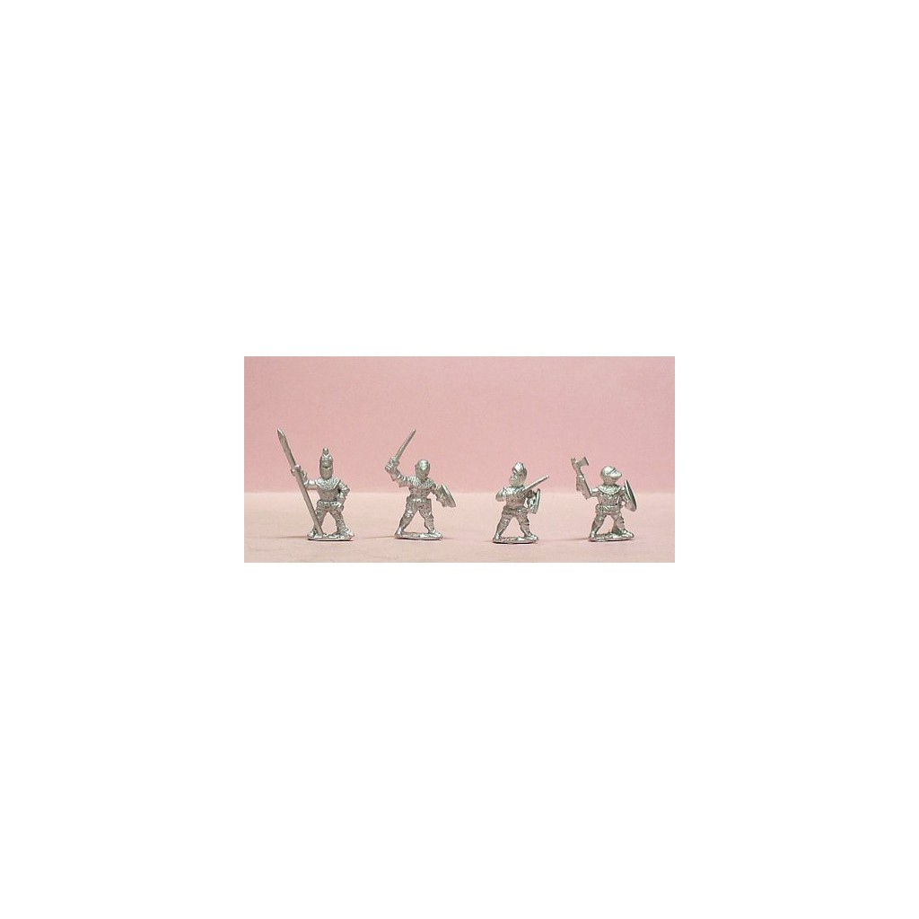 Early Renaissance: Dismounted Knights / Men at Arms 1350-99AD