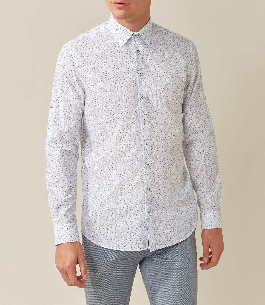 Chemise casual blanche 