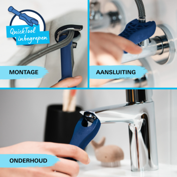 Grohe Wastafelmengkraan Start L-Size met waste Mat Zwart