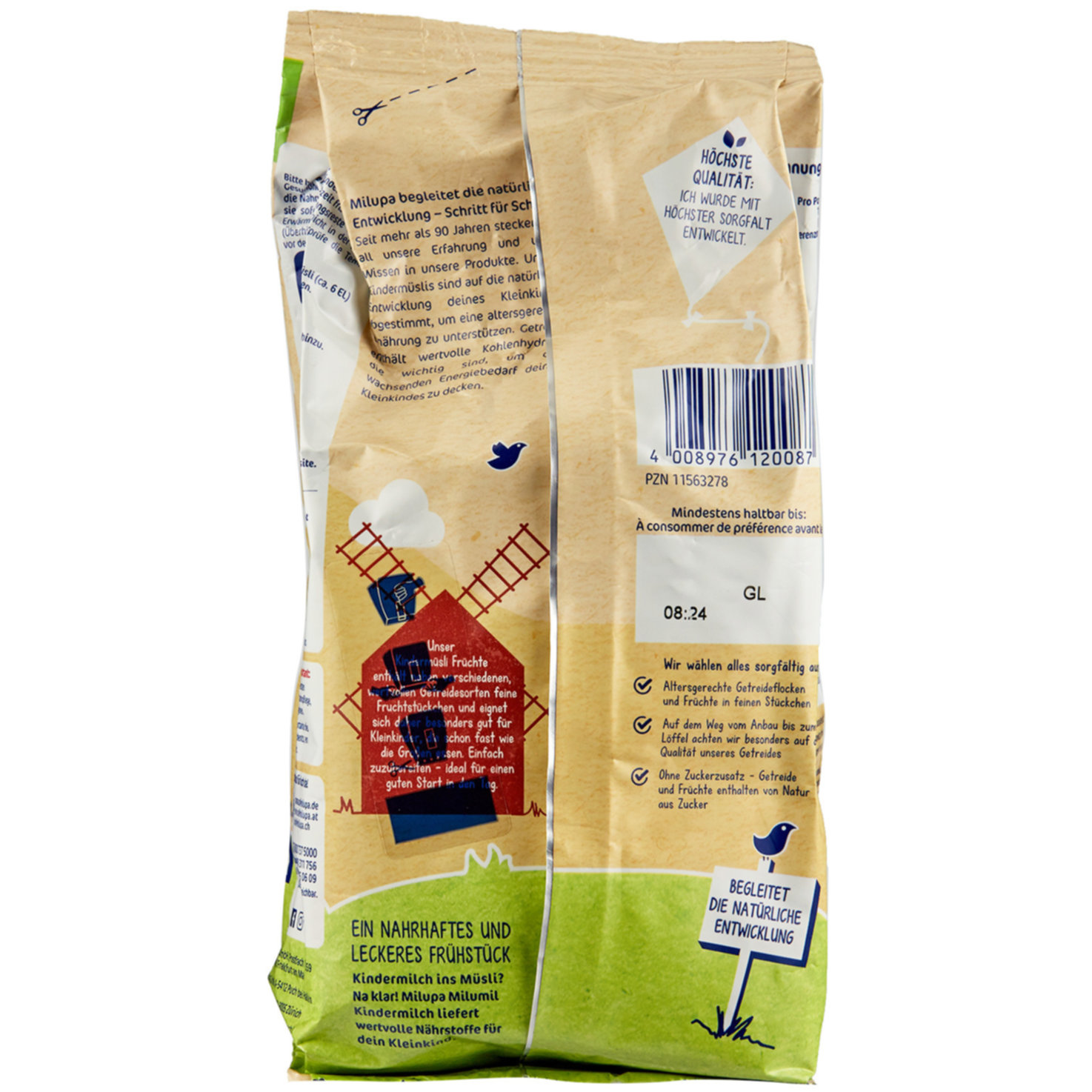 Milupa Kinder Müsli Feine Früchte 12+ Monate