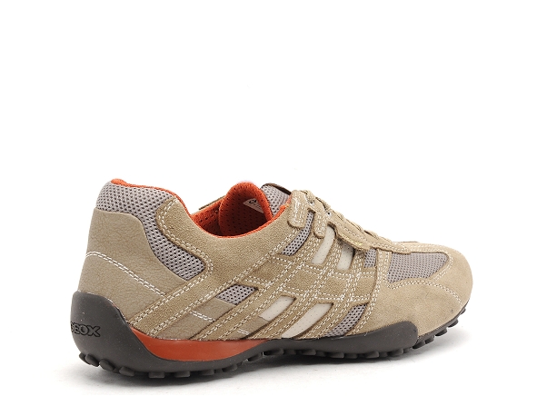 Geox basses homme u4207k uomo snake beige