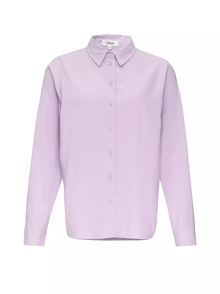 S.OLIVER Cordbluse rosa