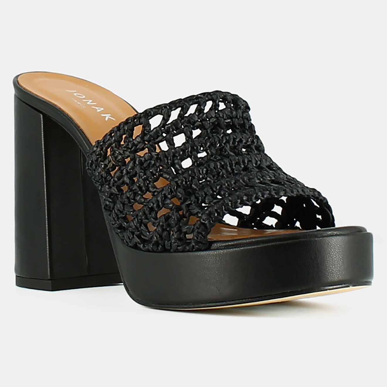 Jonak Sandales Juliette noires - Talon 10 cm