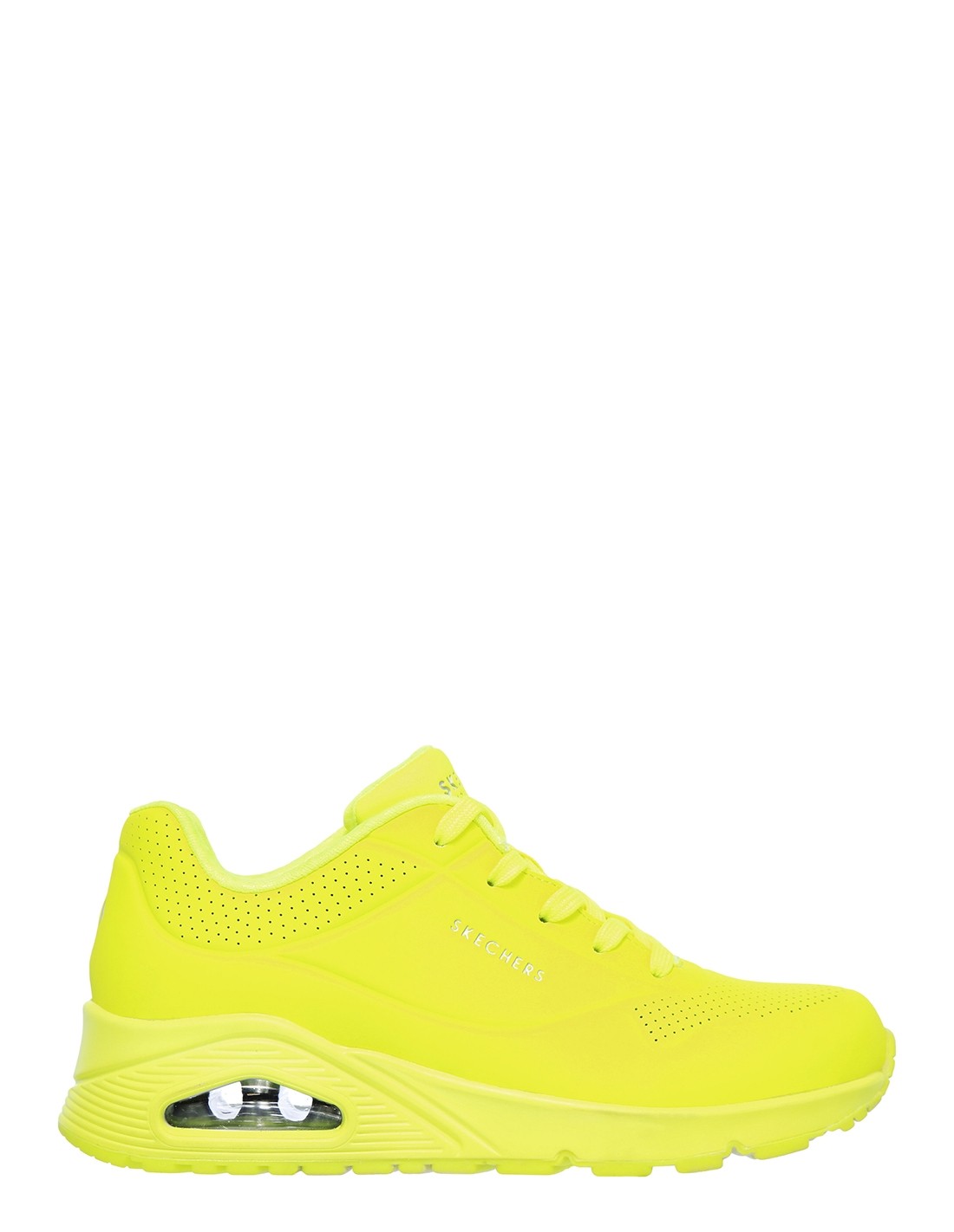 skechers Basket de ville Femme uno - night shades Jaune