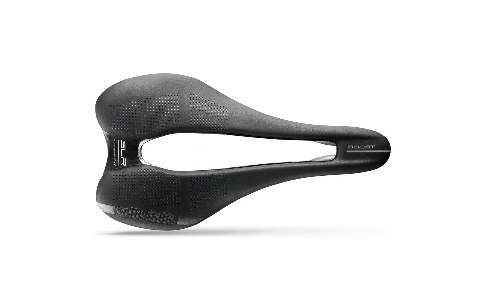 Fahrradsattel SLR Boost TI 316 Superflow, Schwarz<br>Velosattel