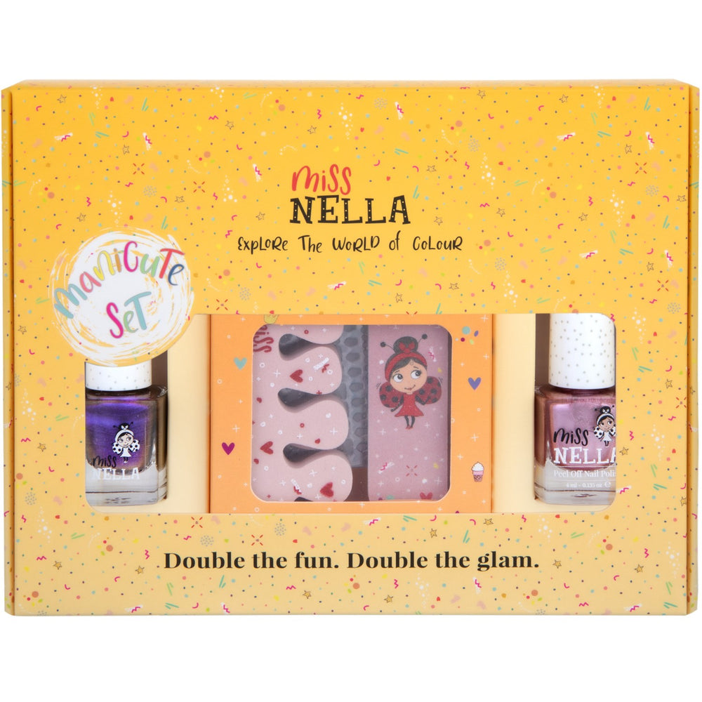 Køb Miss Nella Metallic ManiCute Sæt