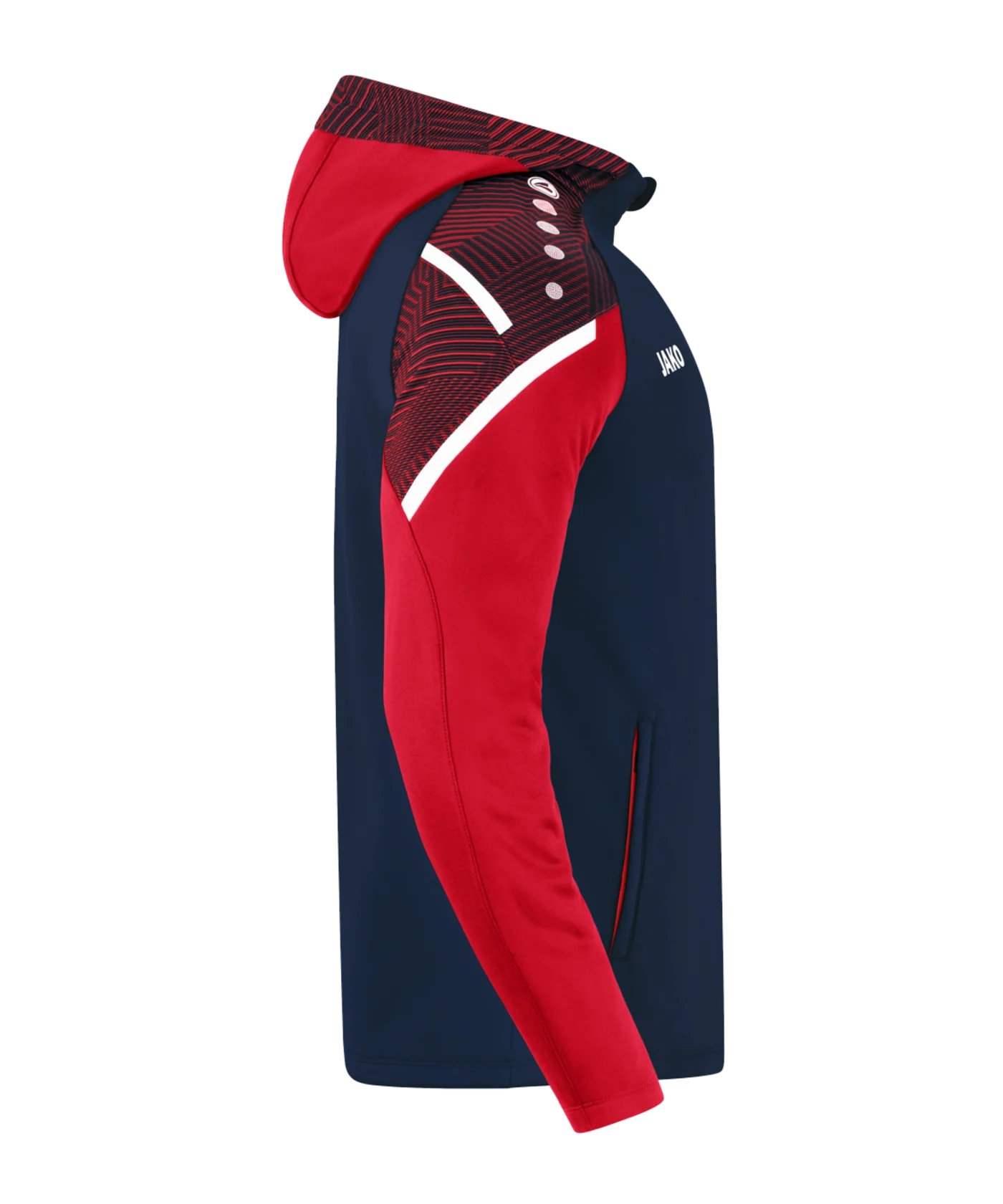 JAKO Performance Kapuzenjacke Blau F909