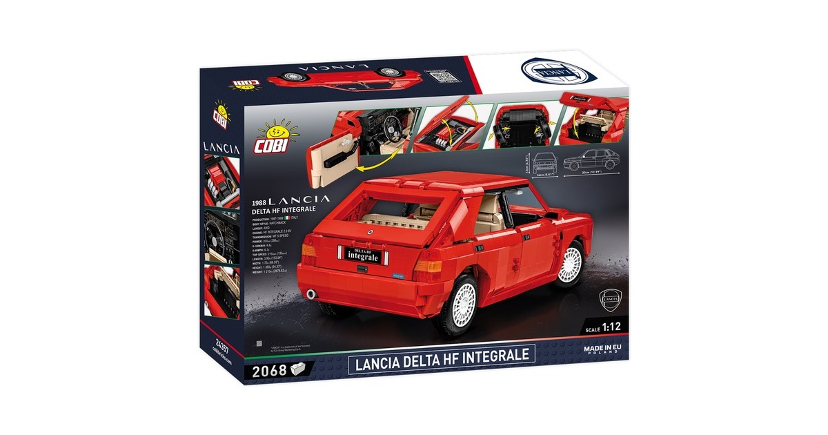 COBILancia Delta HF Integrale Constructiespeelgoed  (Schaal 1:12)