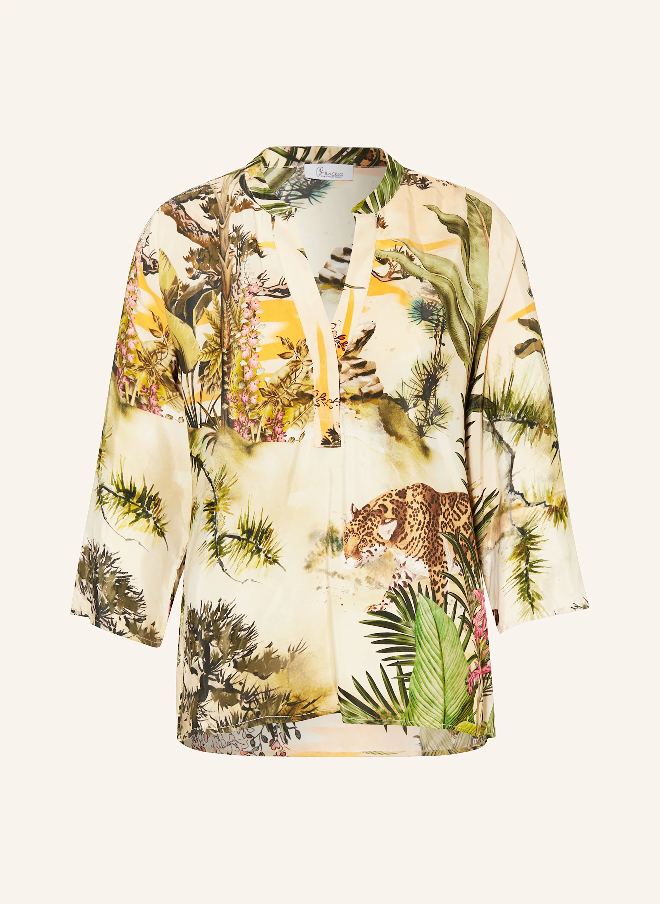 Princess GOES HOLLYWOOD Blusenshirt aus Satin mit 3/4-Arm