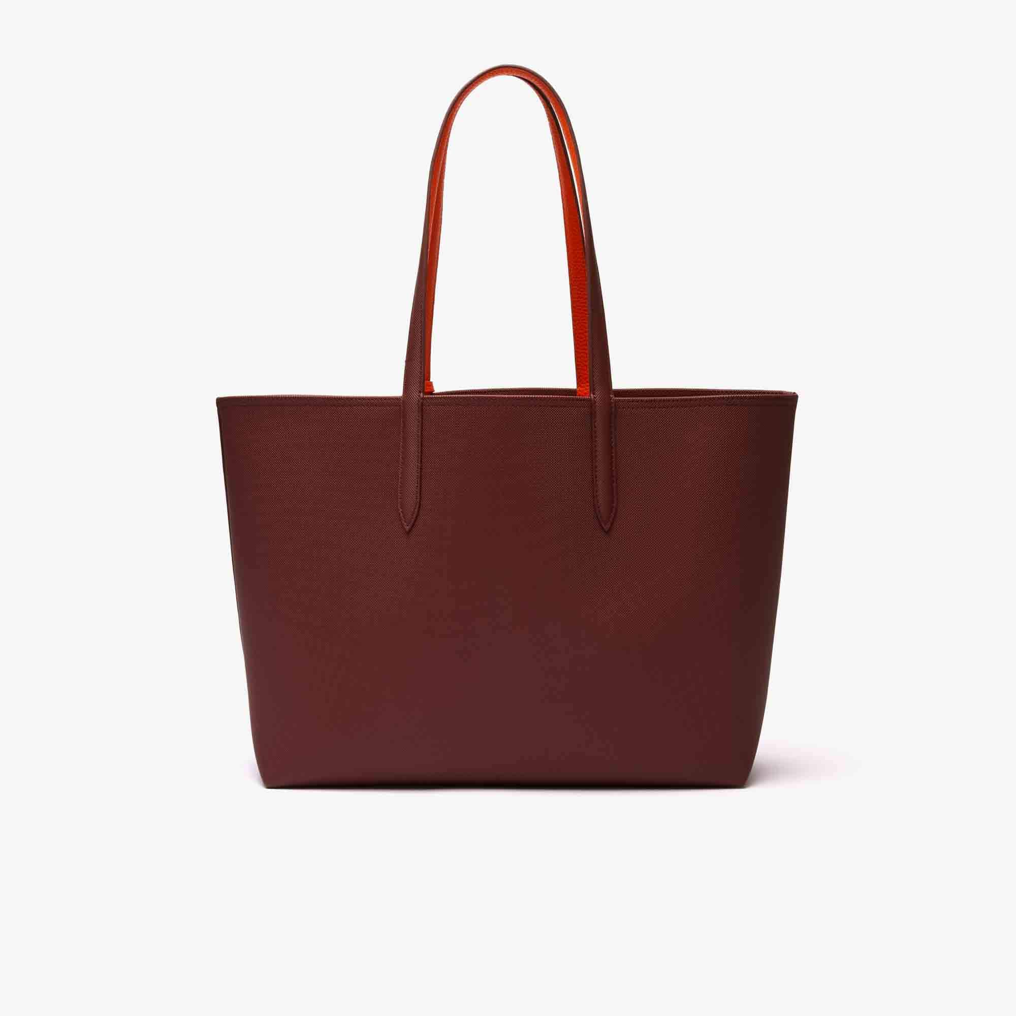 Sac cabas Anna réversible bicolore Sacs à main & Cabas - Rouge - Lacoste - Femme