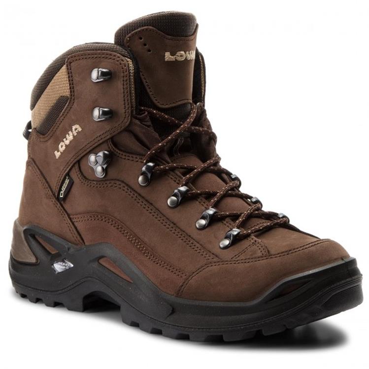LOWA 310945 4285 RENEGADE GTX MID Wandelschoenen BRAUN-DARK