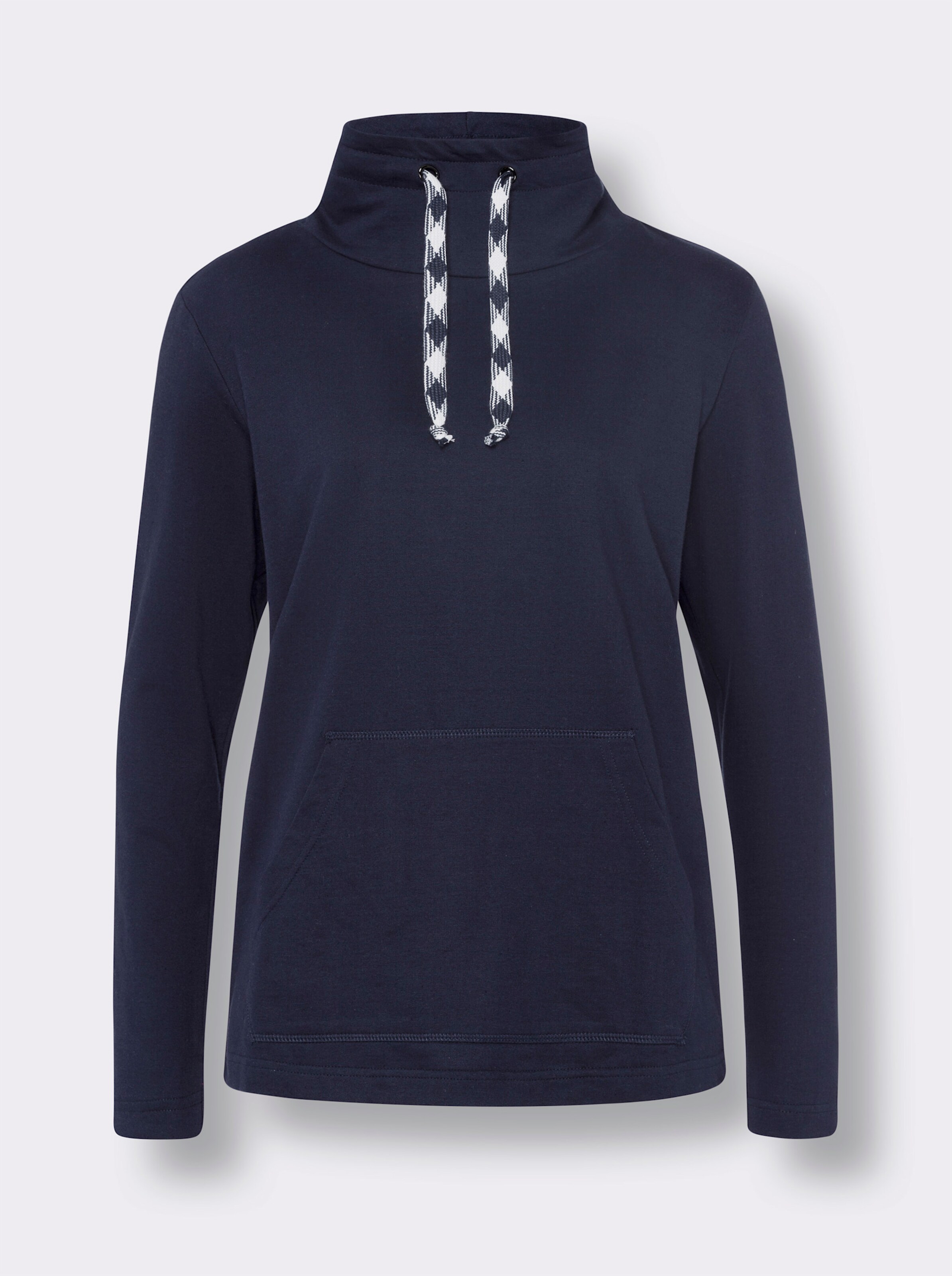 Sweatshirt mit Känguru-Tasche