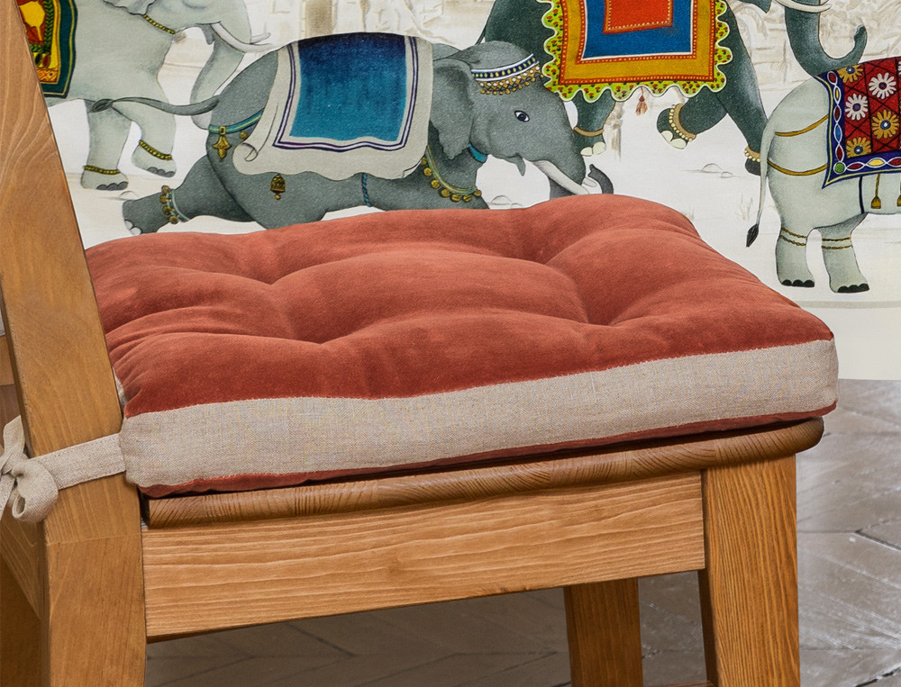 Galette de chaise-En couleurs