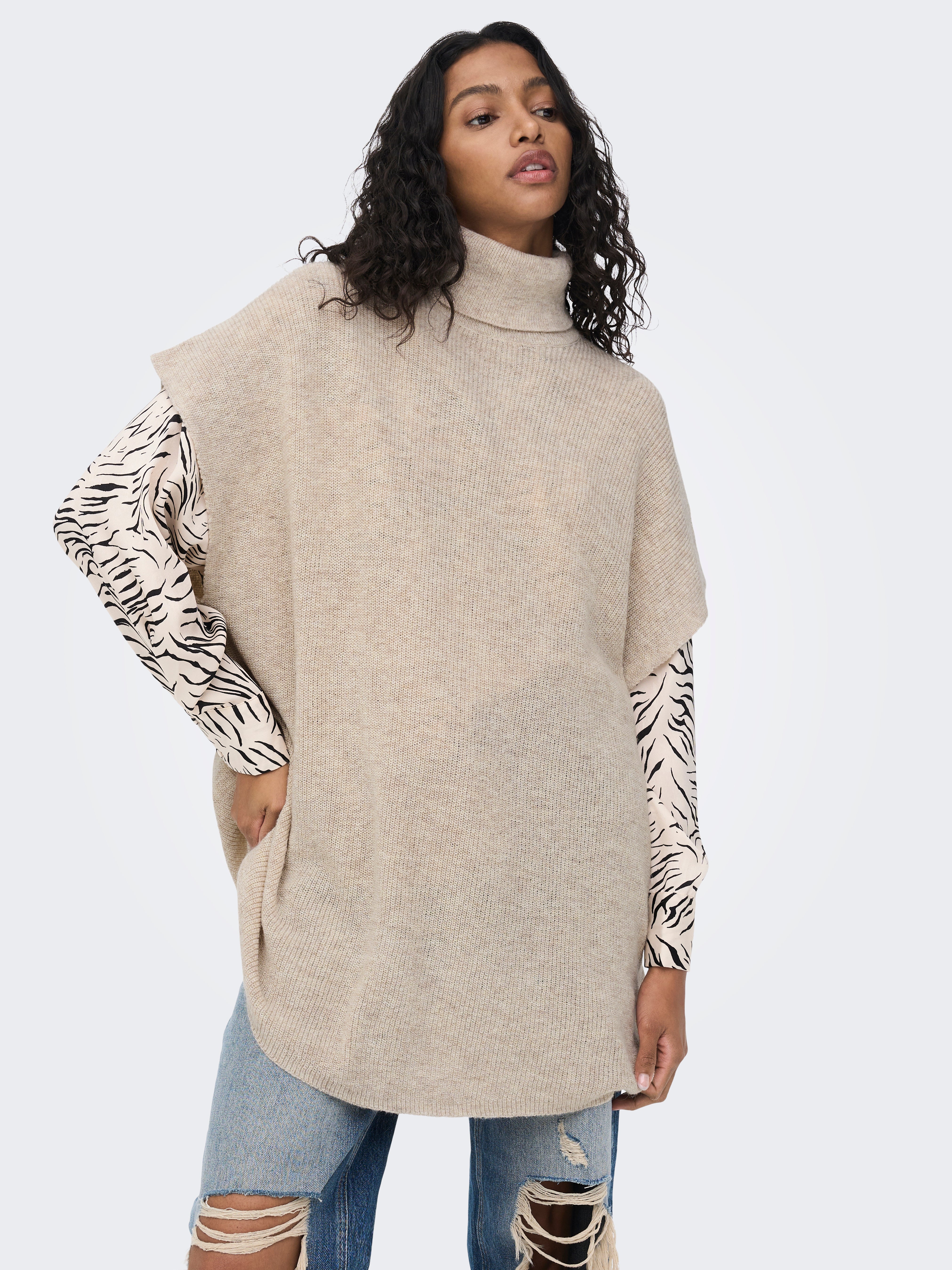 ONLPARIS Strickpullover Pumice Stone