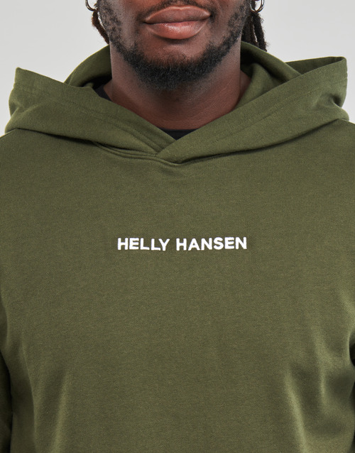 Helly Hansen - CORE GRAPHIC SWEAT HOODIE - Kaki