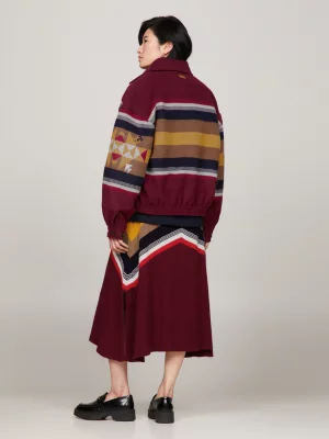 Jaqueta listrada Tommy x Pendleton Valley
