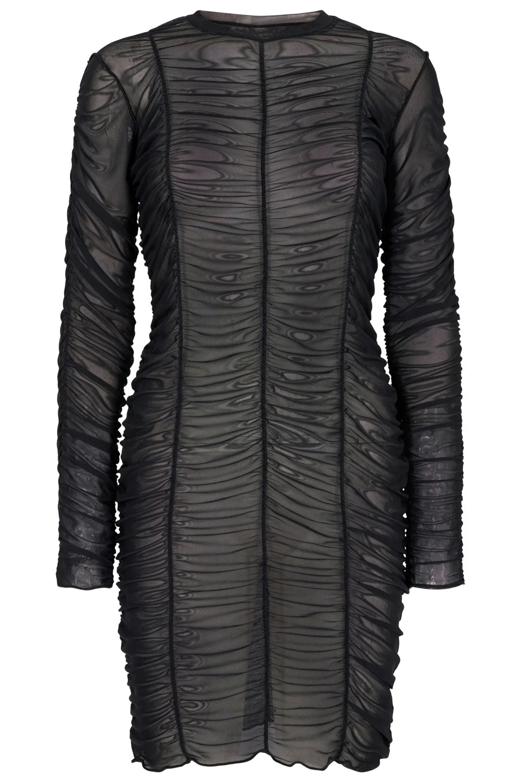 Liberte Mesh LS Wrinkel Dress