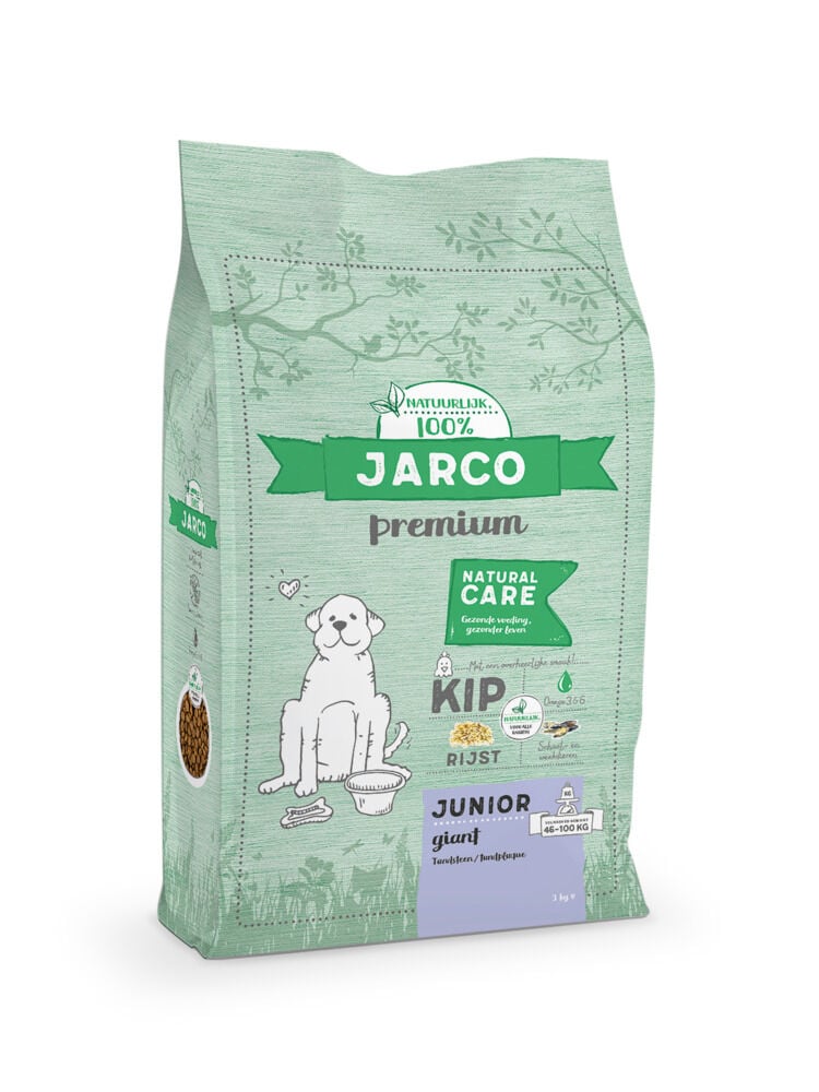 Jarco Dog Giant Junior - Hondenvoer - 12.5 Kilogram - kip