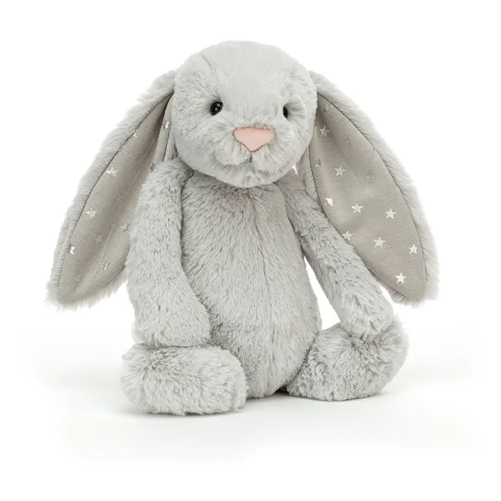 Jellycat Peluche Lapin Shimmer | Gris