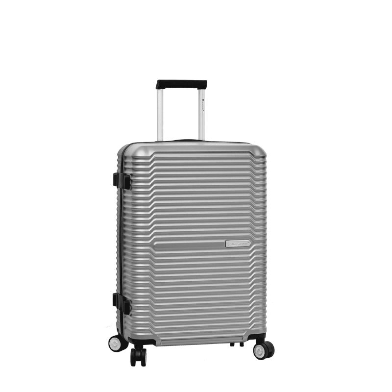 Lot de 3 valises rigides 20603 55, 66 et 76 cm Silver
