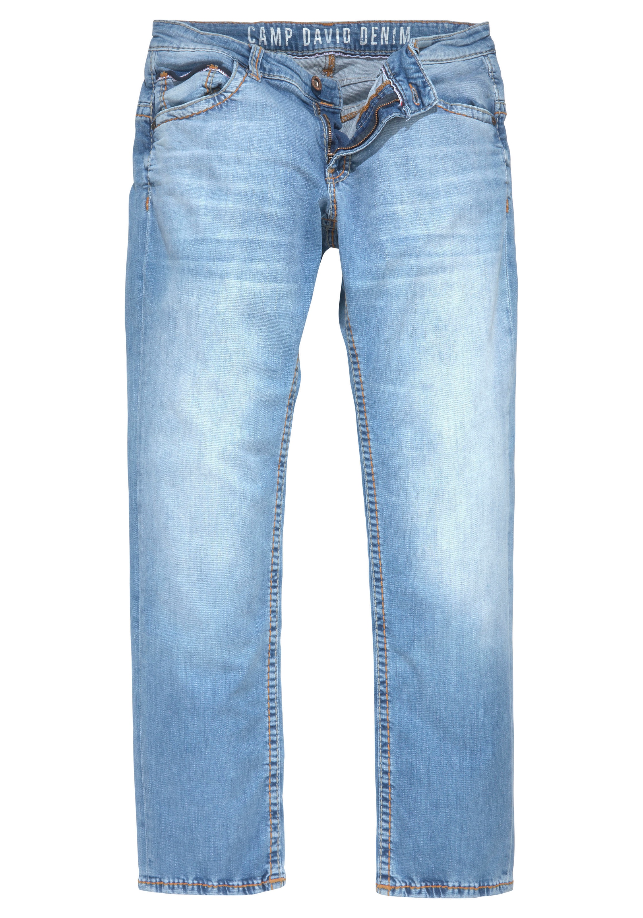 CAMP DAVID Loose-fit-Jeans »CO:NO« mit markanten Nähten und Stretch