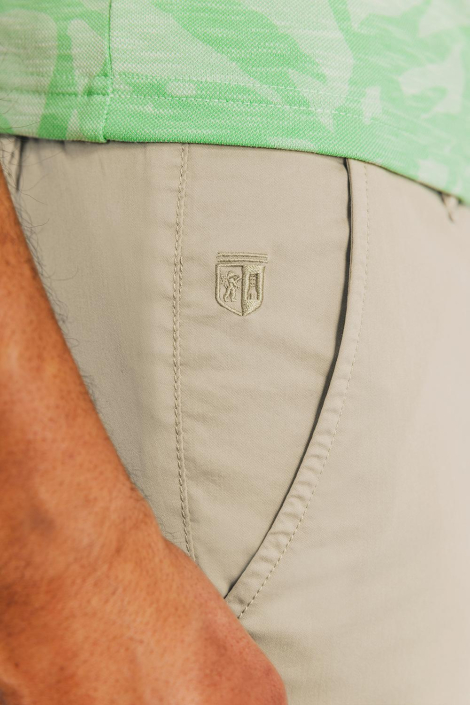 State of Art taupe heren korte broek