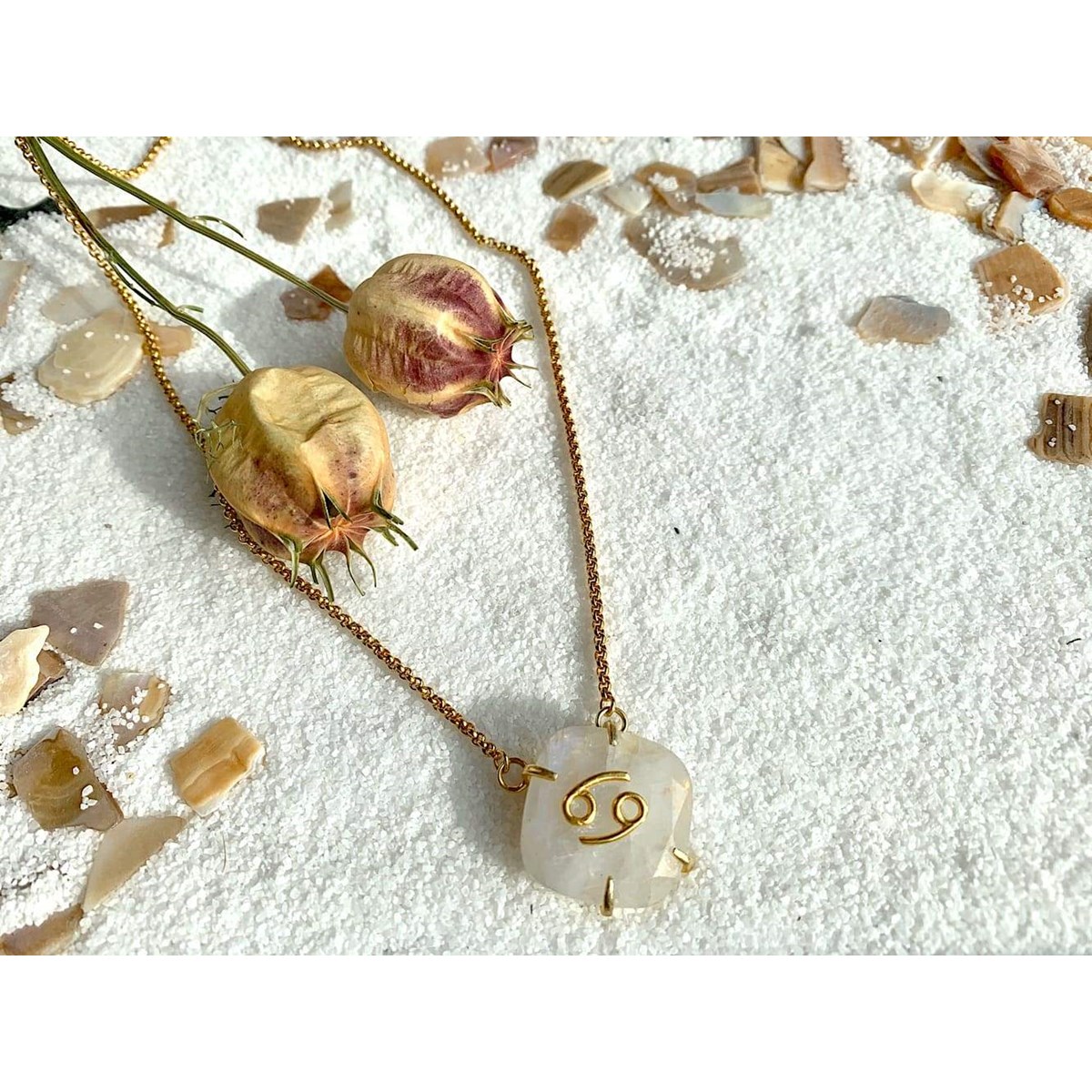 Collier astro Cancer