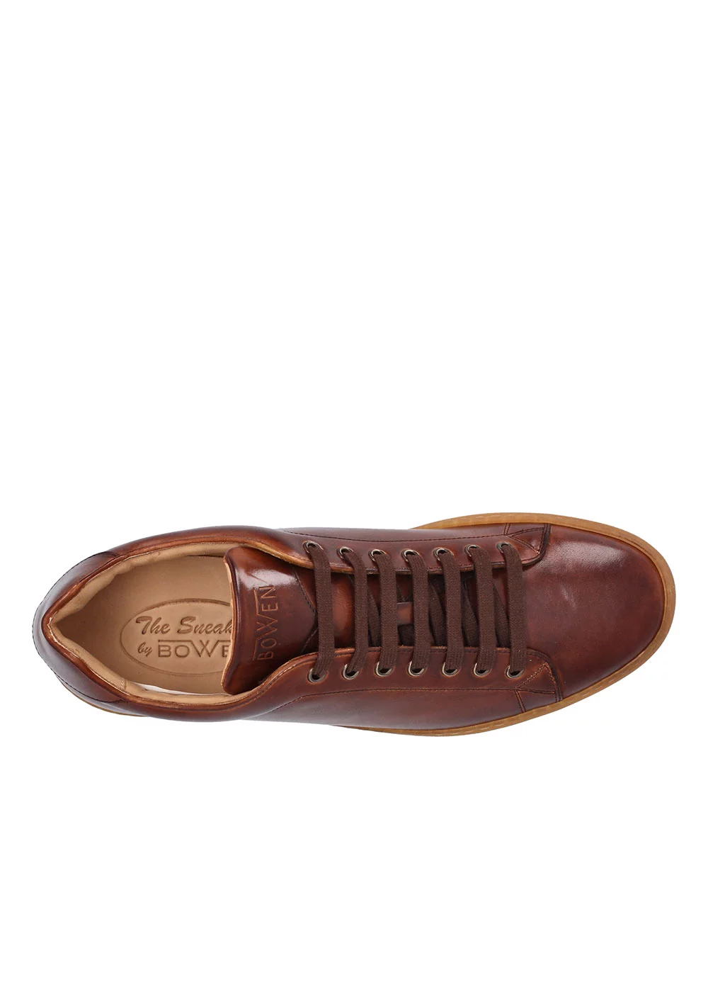 SNEAKERS SPHINX VEAU MARRON