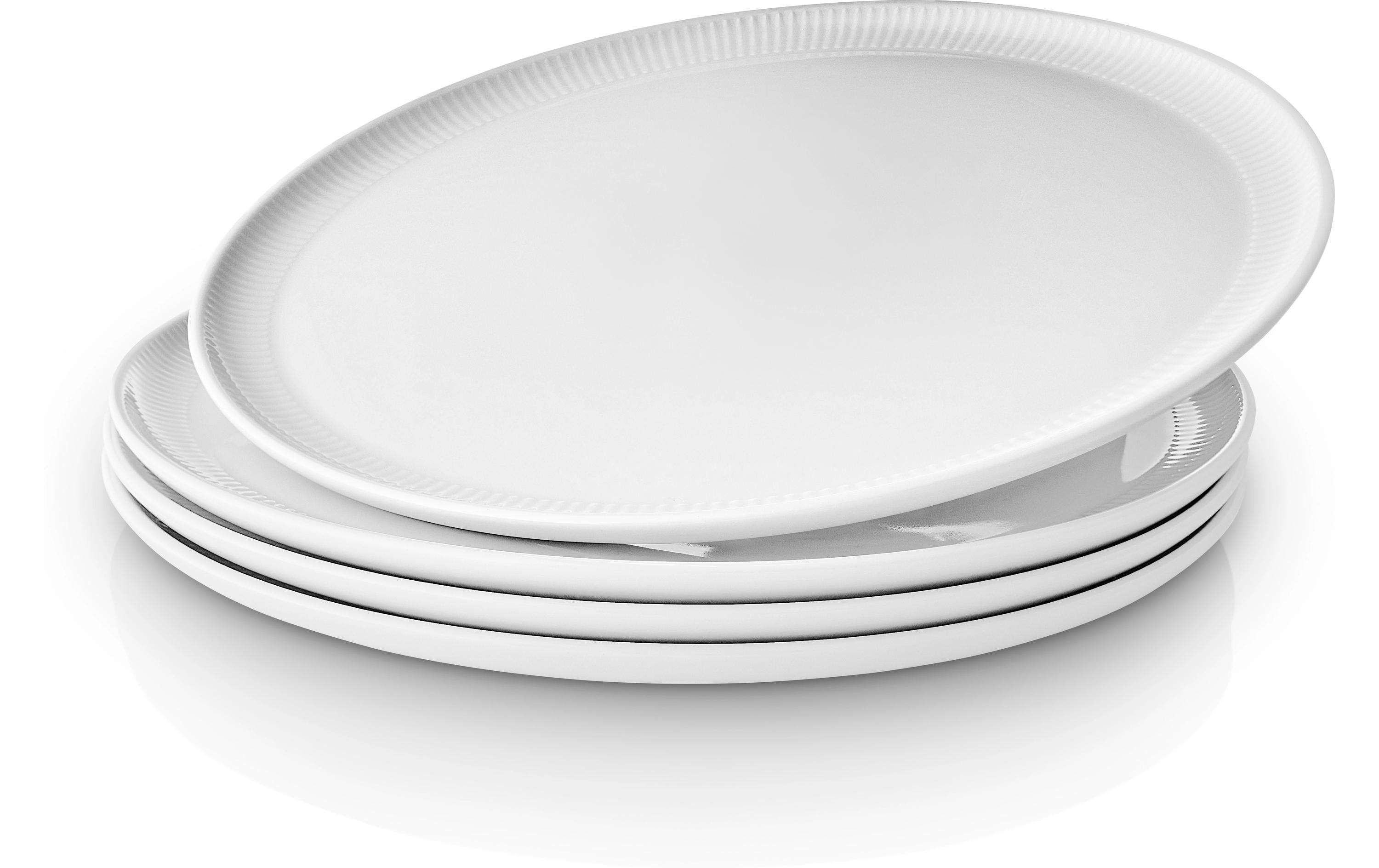 Legio Nova Pizzateller 4 Stück,Weiss<br>Pizza-Teller in zeitlosem Design
