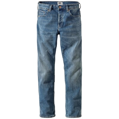 Herrenjeans Hank Mid Tapered, Blau