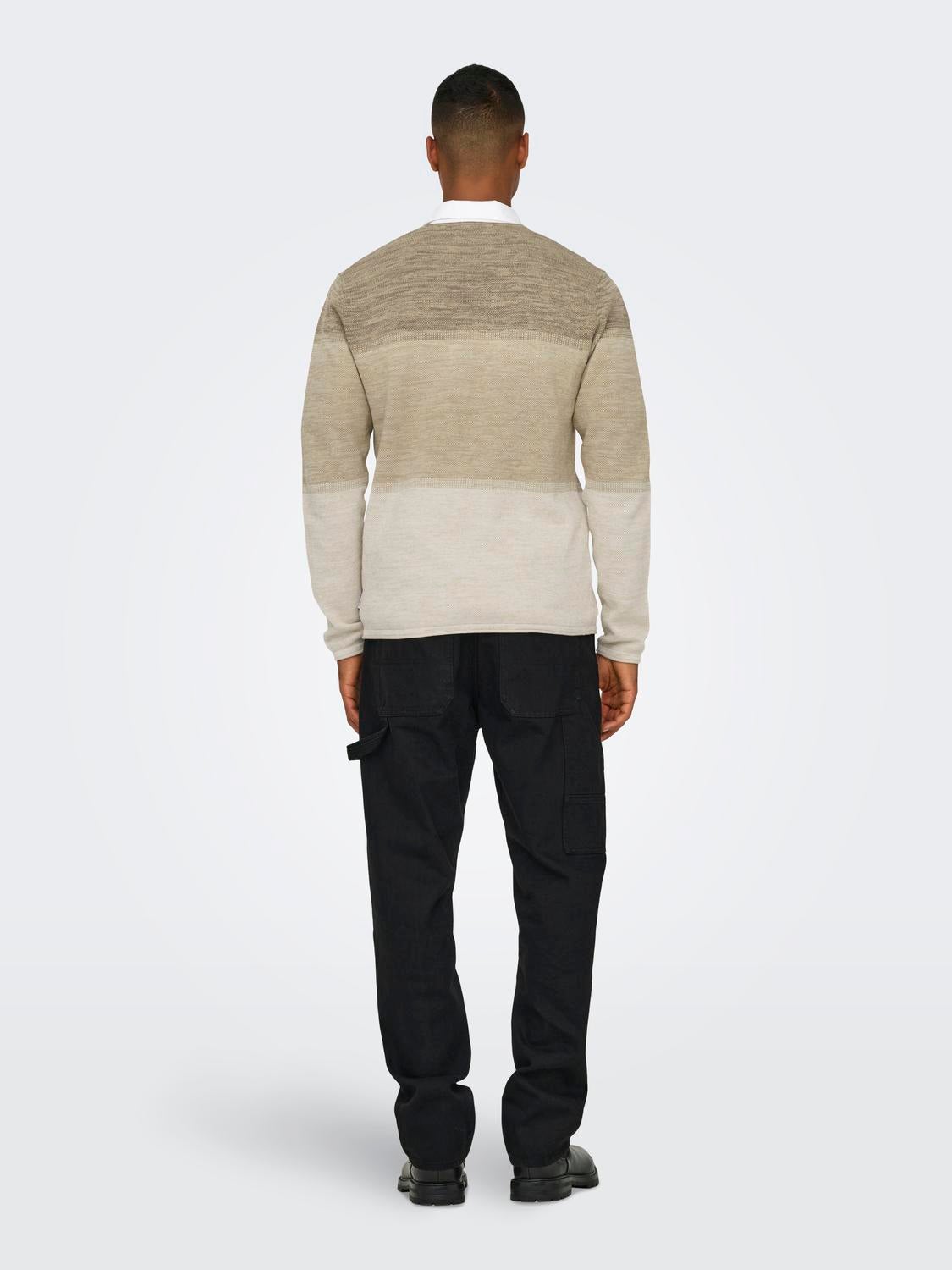 ONSFELIX Pullover Silver Lining